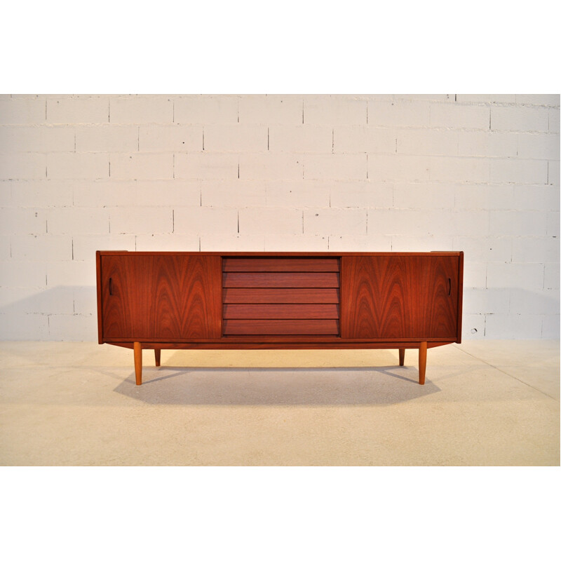 Sideboard "Trio" in teak, Nils JONSSON - 1950s