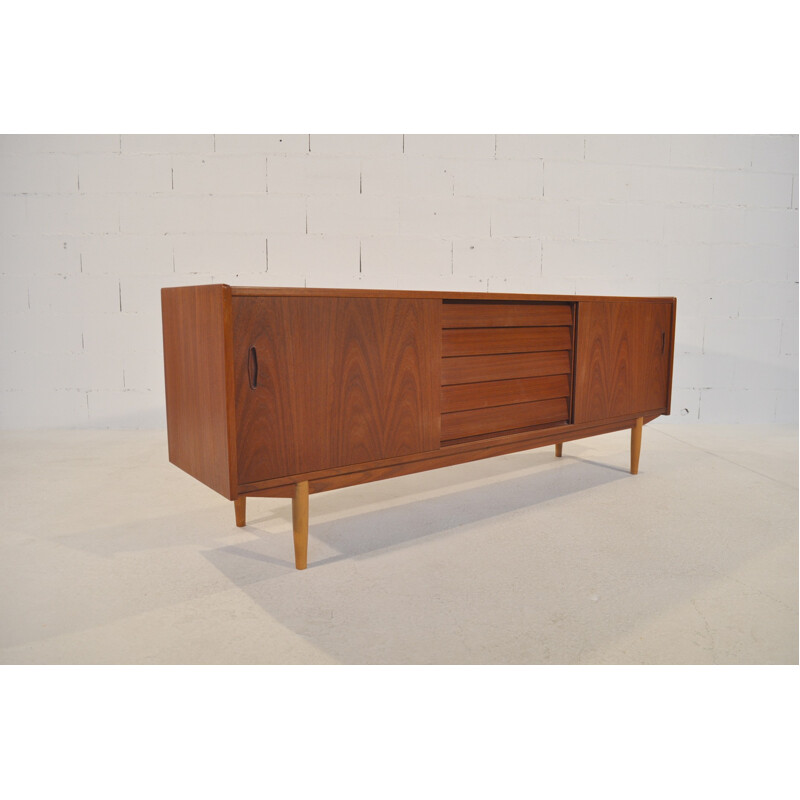 Sideboard "Trio" in teak, Nils JONSSON - 1950s