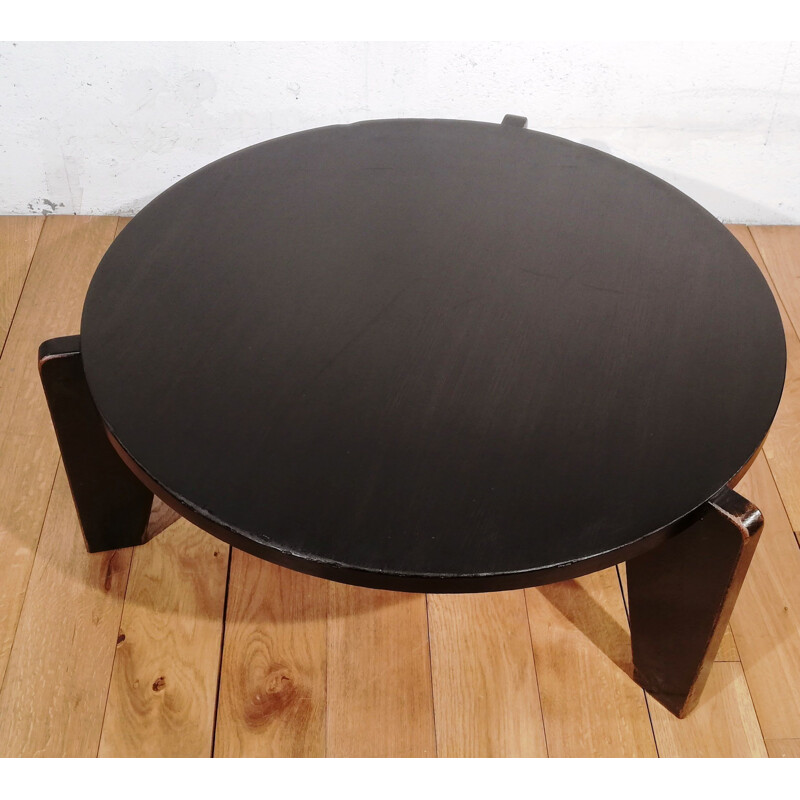 Vintage coffee table by Jean Prouvé for Vitra, 2002