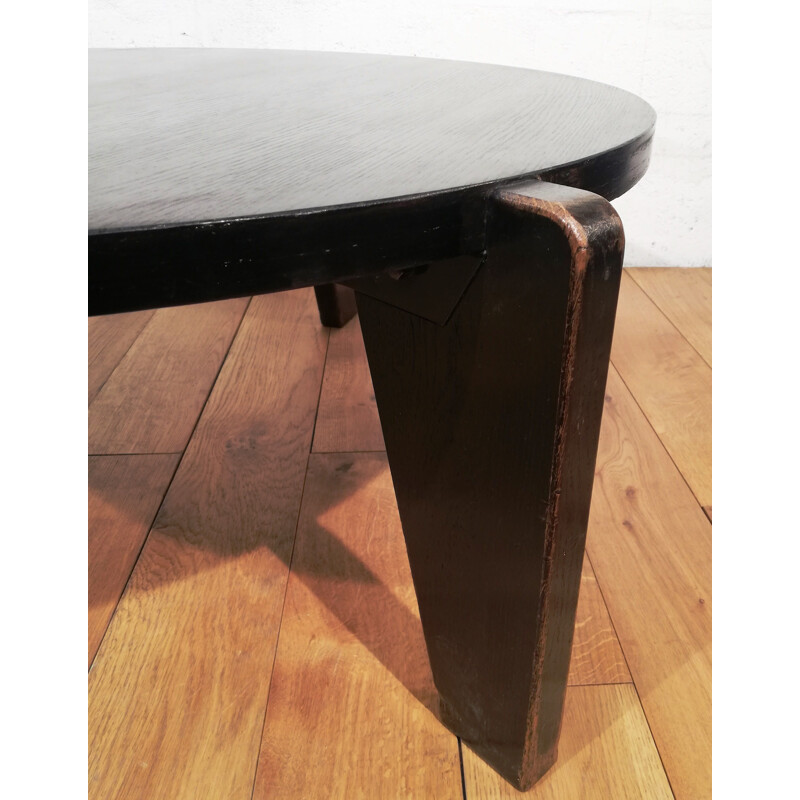 Vintage coffee table by Jean Prouvé for Vitra, 2002