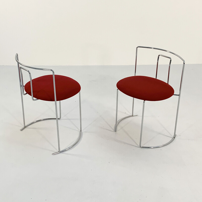 Pair of vintage dining chairs by Kazuhide Takahama for Simon Gavina, 1970s