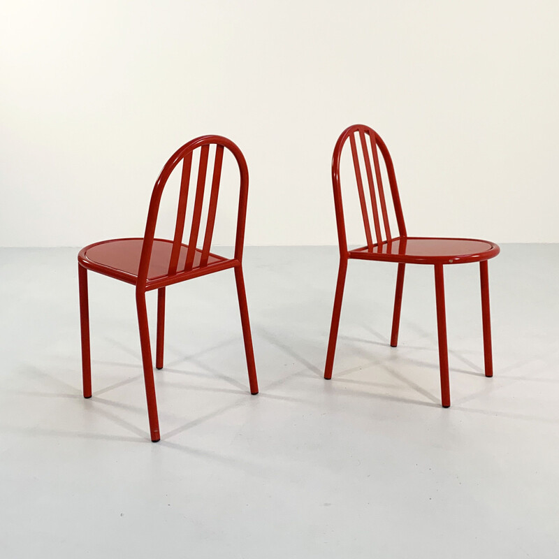 Set of 6 vintage chairs by Robert Mallet-Stevens for Pallucco Italia, 1980s