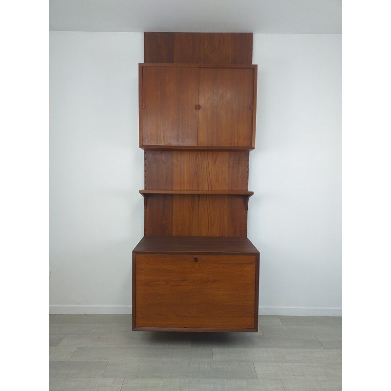 Scandinavian vintage bookcase by Poul Cadovius, 1950