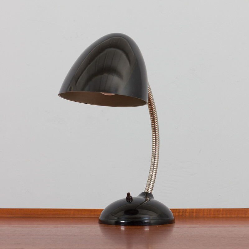 Vintage bakelite desk lamp by Eric Kirkman Cole for Elektrosvit, Czechoslovakia 1930s