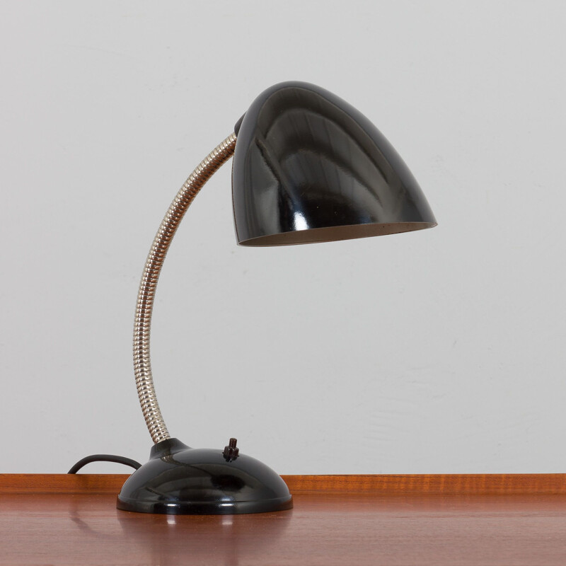 Lampe de bureau vintage en bakélite par Eric Kirkman Cole pour Elektrosvit, Tchécoslovaquie 1930