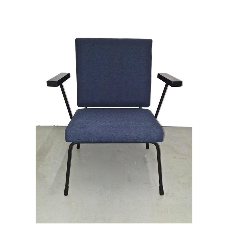 Fauteuil Lounge "1407" bleu, Willem RIETVELD - 1950