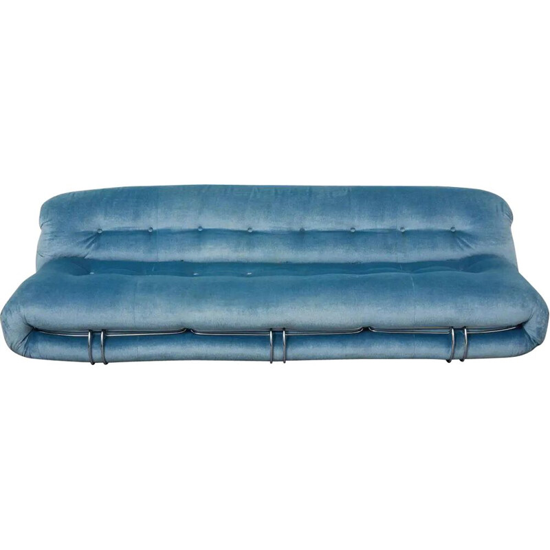 Vintage 4-seater sofa by Afra & Tobia Scarpa for Cassina, 1970