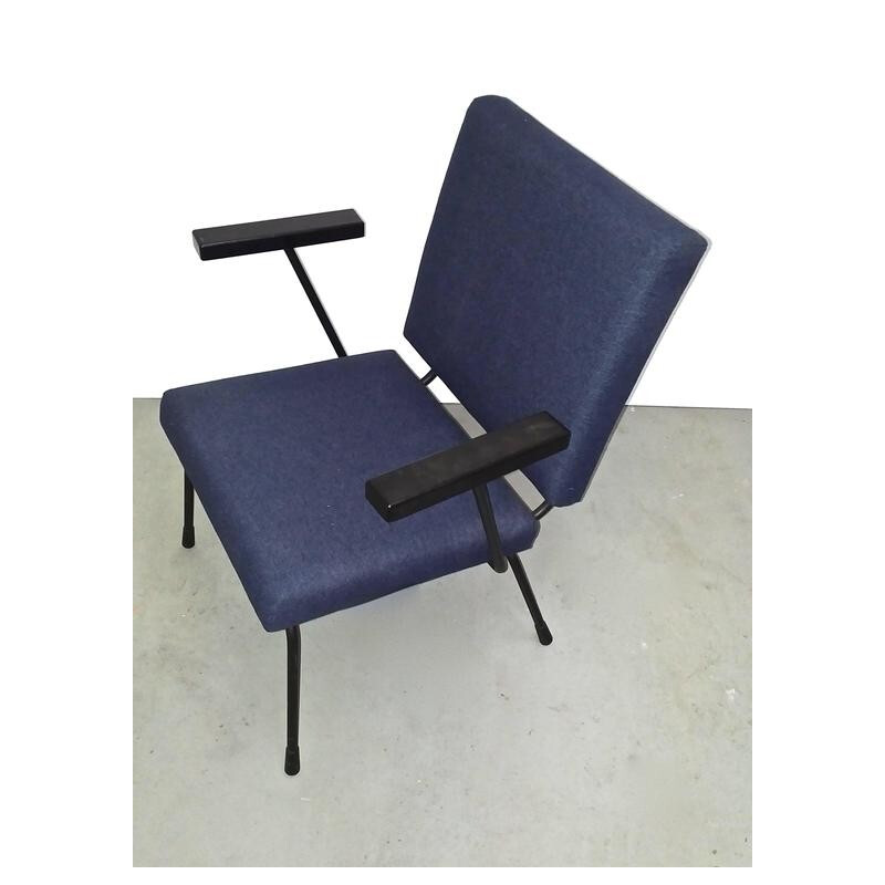Lounge chair "1407" blue, Willem RIETVELD - 1950s