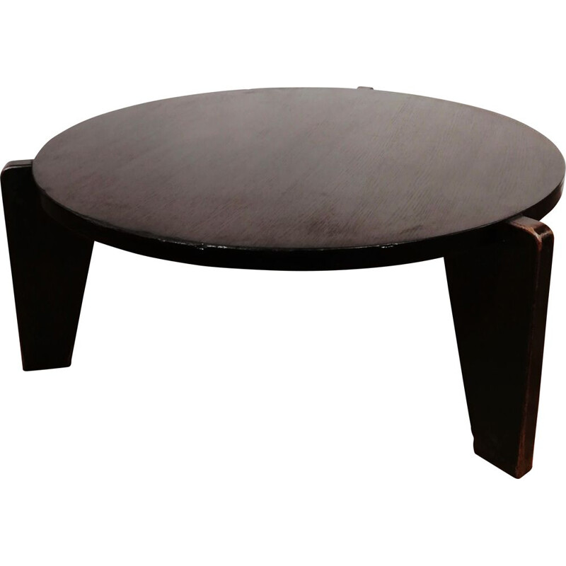 Vintage coffee table by Jean Prouvé for Vitra, 2002