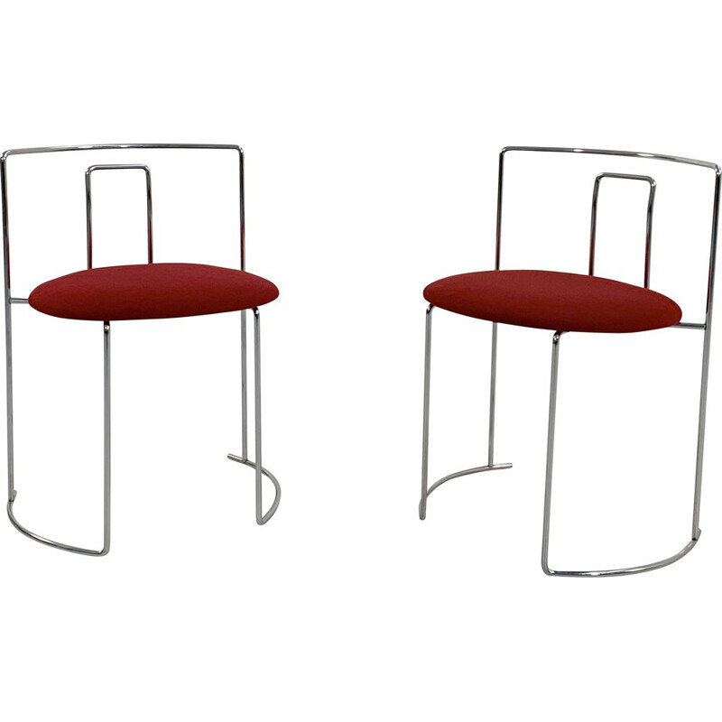 Pair of vintage dining chairs by Kazuhide Takahama for Simon Gavina, 1970s