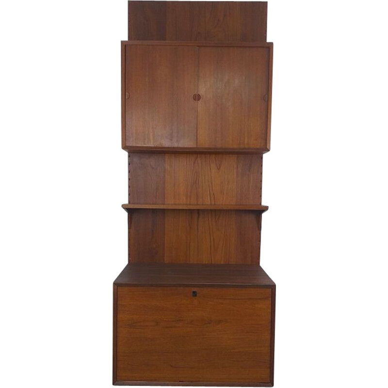 Scandinavian vintage bookcase by Poul Cadovius, 1950