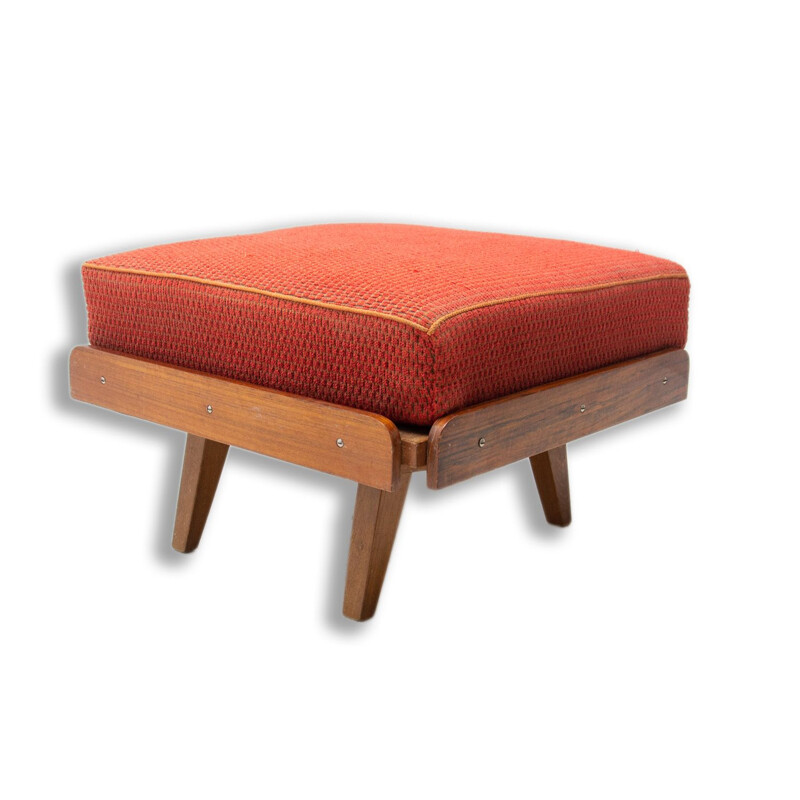 Mid century footrest by Frantisek Jirák for Tatra nabytok, 1960s