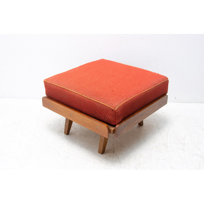 Mid century footrest by Frantisek Jirák for Tatra nabytok, 1960s