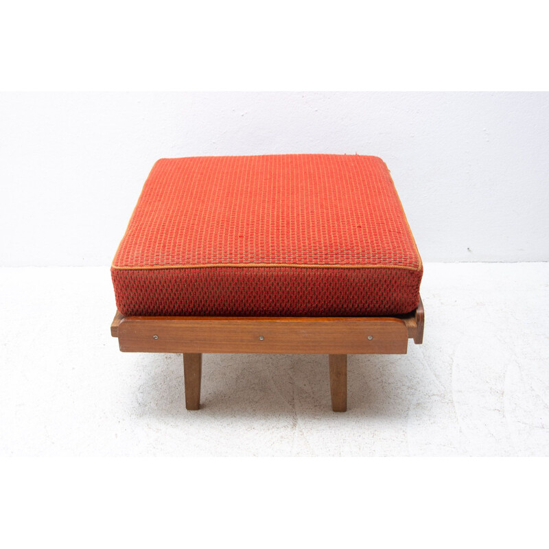 Mid century footrest by Frantisek Jirák for Tatra nabytok, 1960s