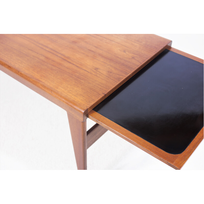 Vintage teak coffee table by Illum Wikkelsø for Koefoed Møbelfabrik