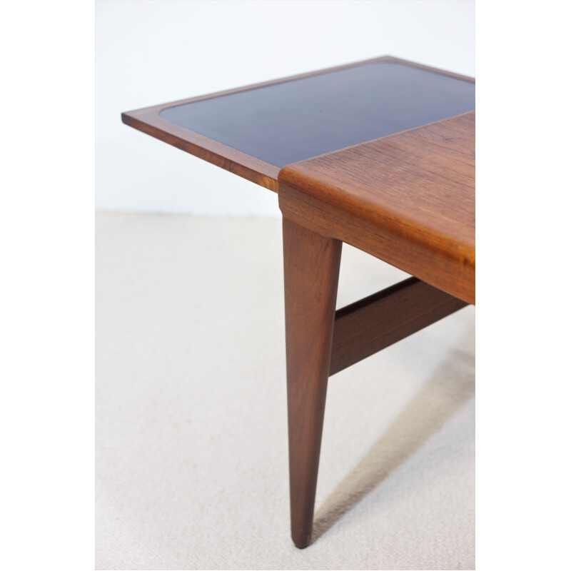 Vintage teak coffee table by Illum Wikkelsø for Koefoed Møbelfabrik