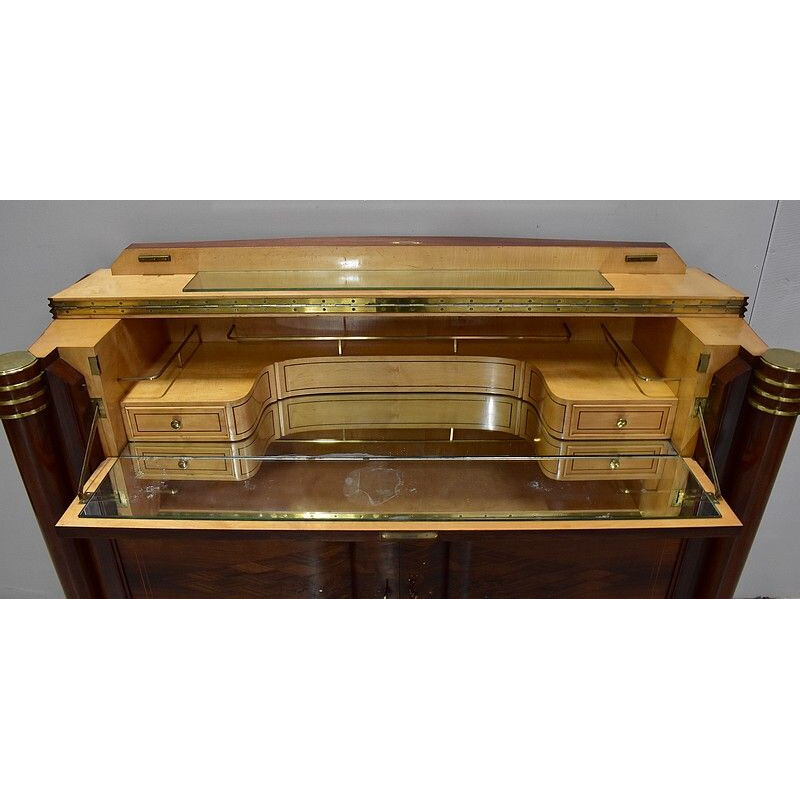 Vintage Buffet d'Apparat aus Palisander Sykomore von Jules Leleu, 1940