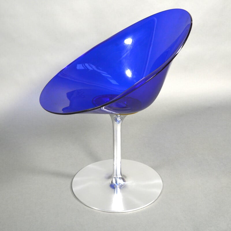 Suite de 4 chaises Kartell "Eros" pivotantes, Philippe STARCK - 1980