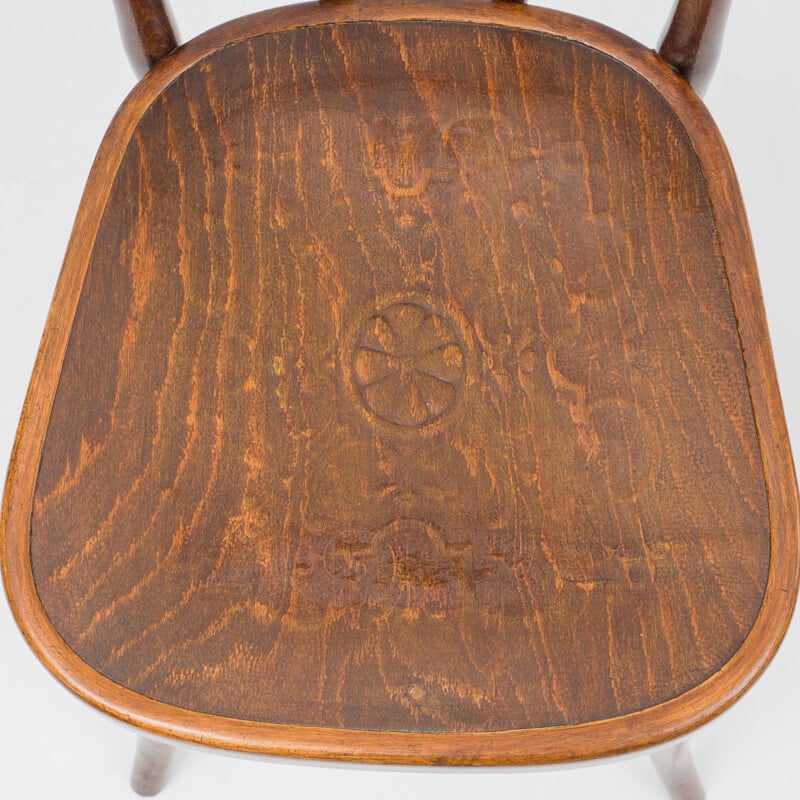 Chaise vintage Thonet en bois courbé, 1940