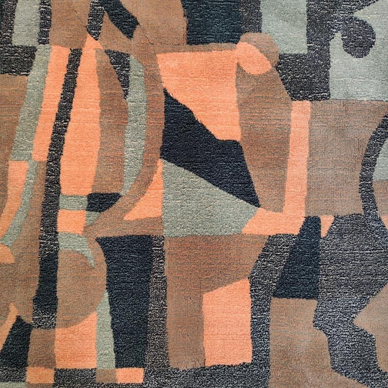 Vintage rug by Giorgetto Giugiaro for Paracchi, Italy 1990s