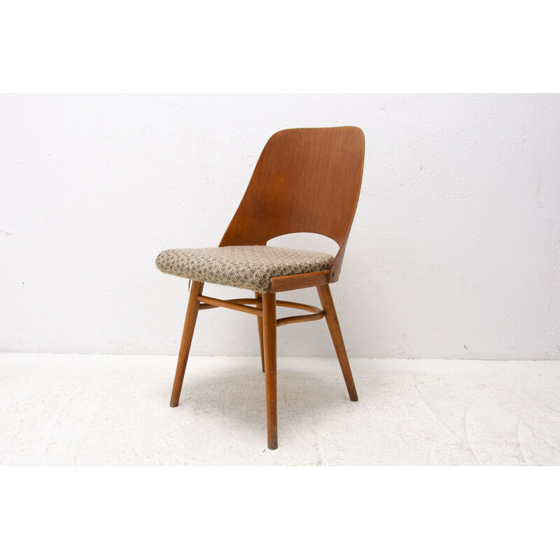 Paar vintage gebogen houten stoelen van Radomír Hofman voor Ton, Tsjecho-Slowakije 1960