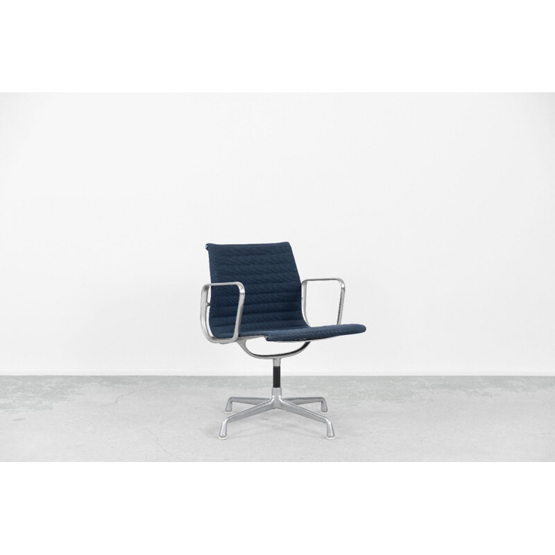 Vintage aluminum desk armchair by Charles & Ray Eames for Herman Miller, 1960s