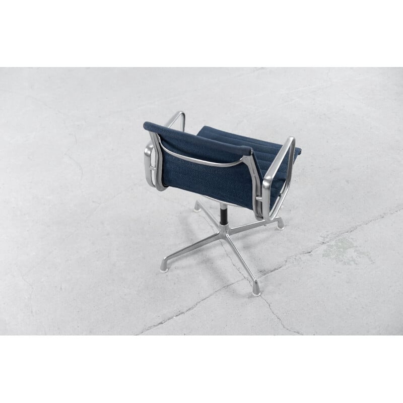 Vintage aluminum desk armchair by Charles & Ray Eames for Herman Miller, 1960s