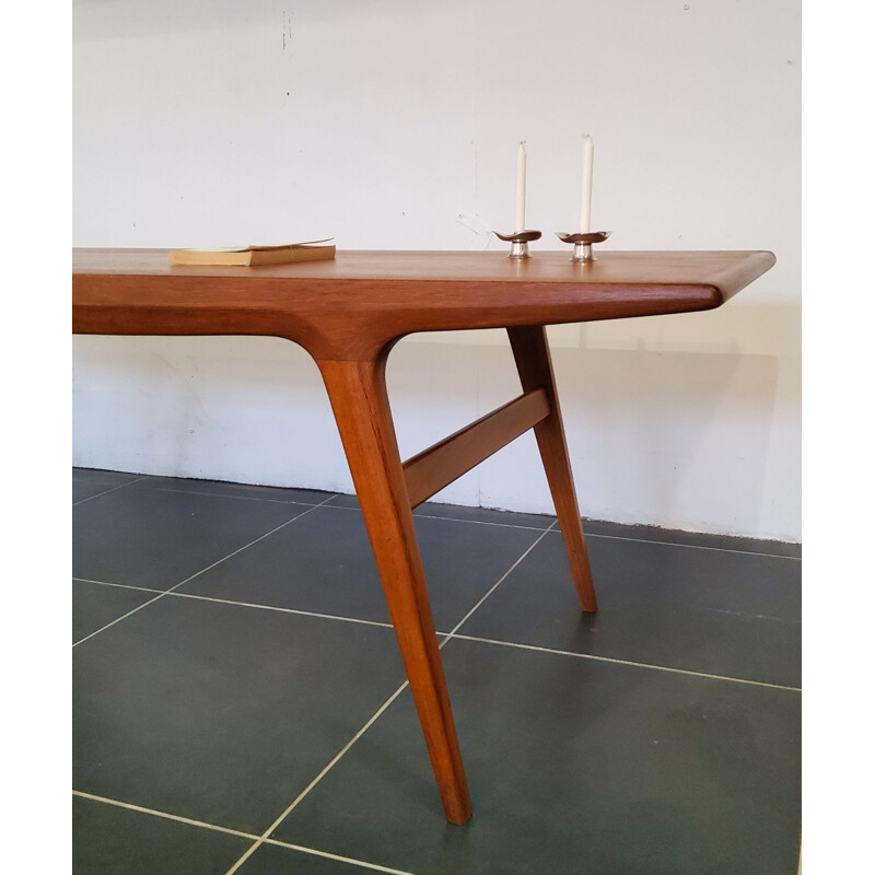 Scandinavian vintage coffee table by Johannes Andersen, 1960