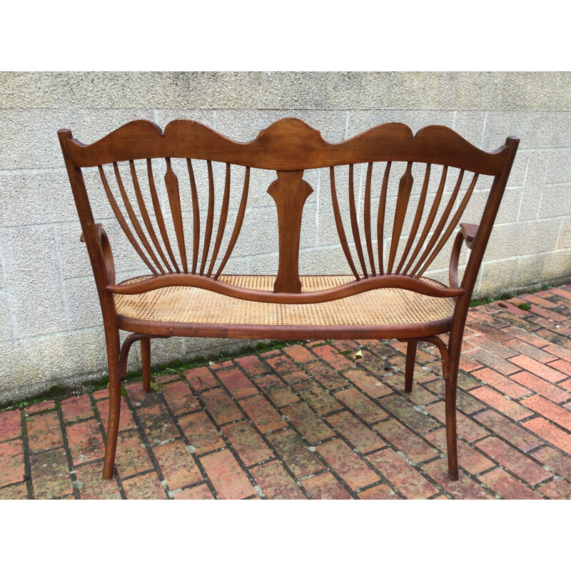 Fischel vintage bentwood living room set