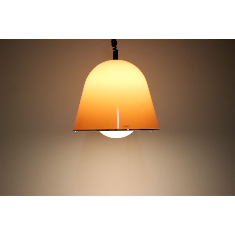 Vintage pendant lamp Kuala by Franco Bresciani, Italy 1970s