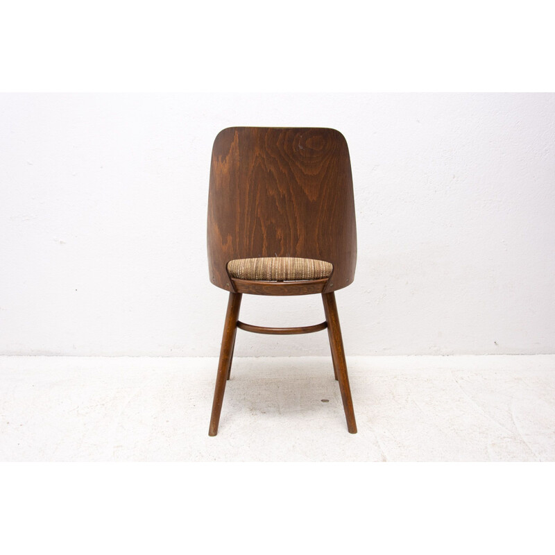 Pair of vintage bentwood chairs by Radomír Hofman for Ton, Czechoslovakia 1960