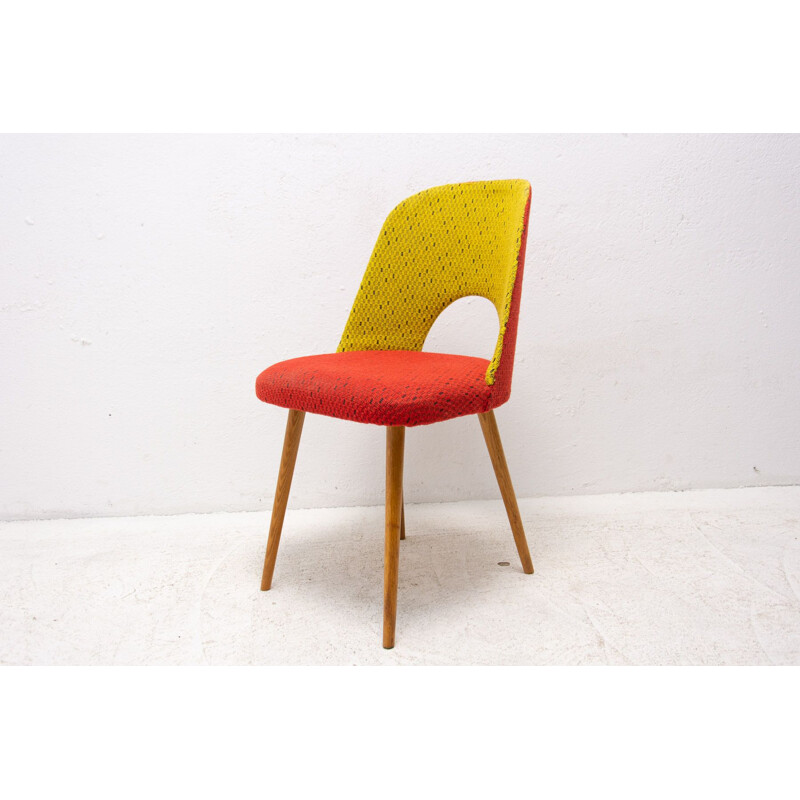 Set of 4 mid century dining chairs by Radomír Hofman for Ton, 1960s