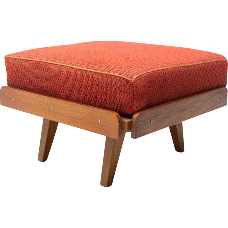 Mid century footrest by Frantisek Jirák for Tatra nabytok, 1960s