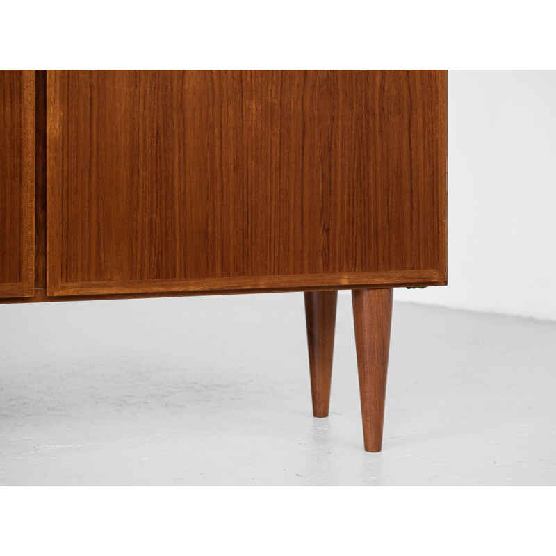 Mid century Danish cabinet with 2 doors in teak by Omann Jun, 1960s