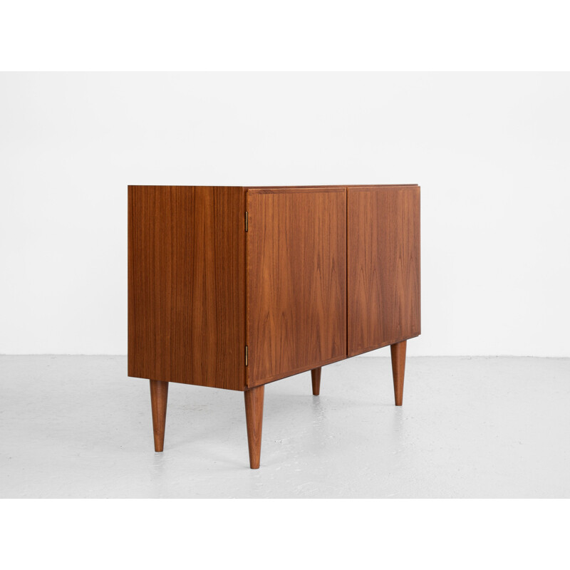 Midcentury Danish 2-door sideboard in teak by Omann Jun, 1960s