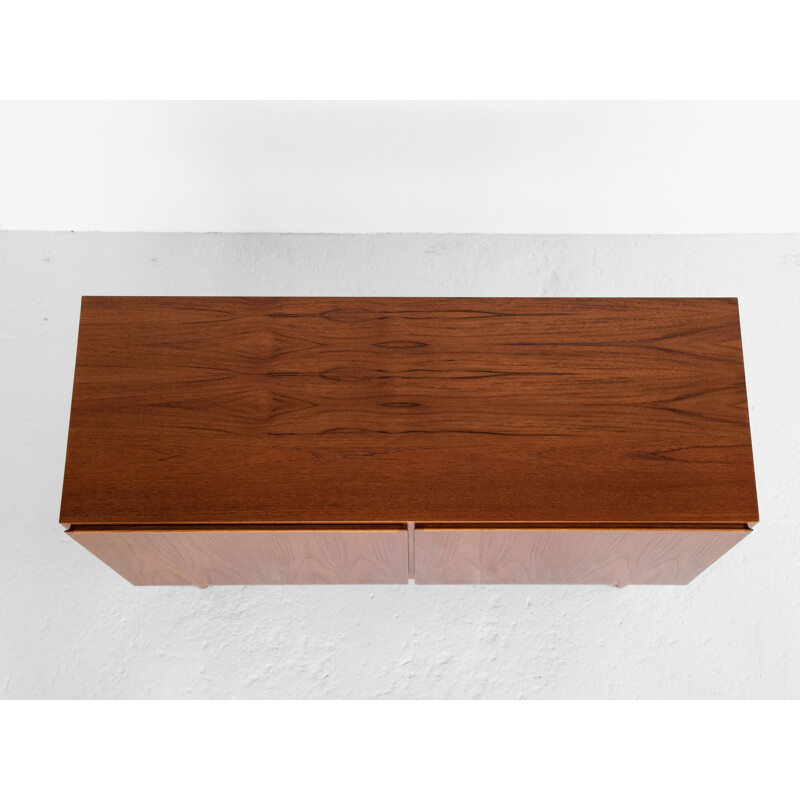 Midcentury Danish 2-door sideboard in teak by Omann Jun, 1960s