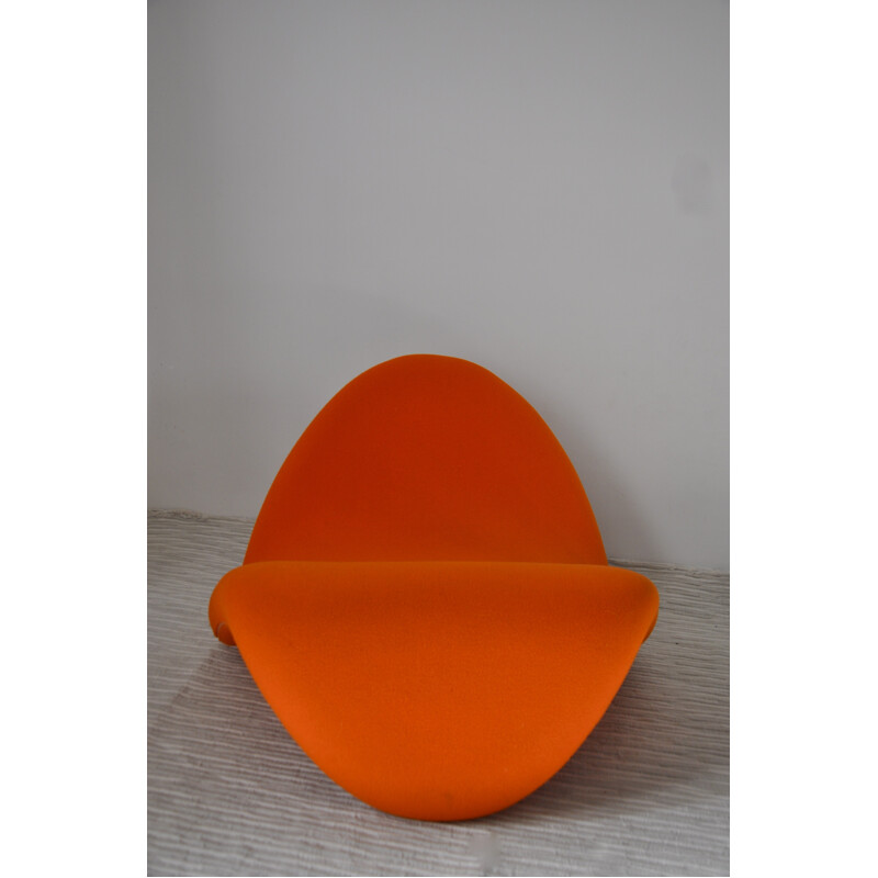 Artifort "Tongue" orange armchair, Pierre PAULIN - 1970s
