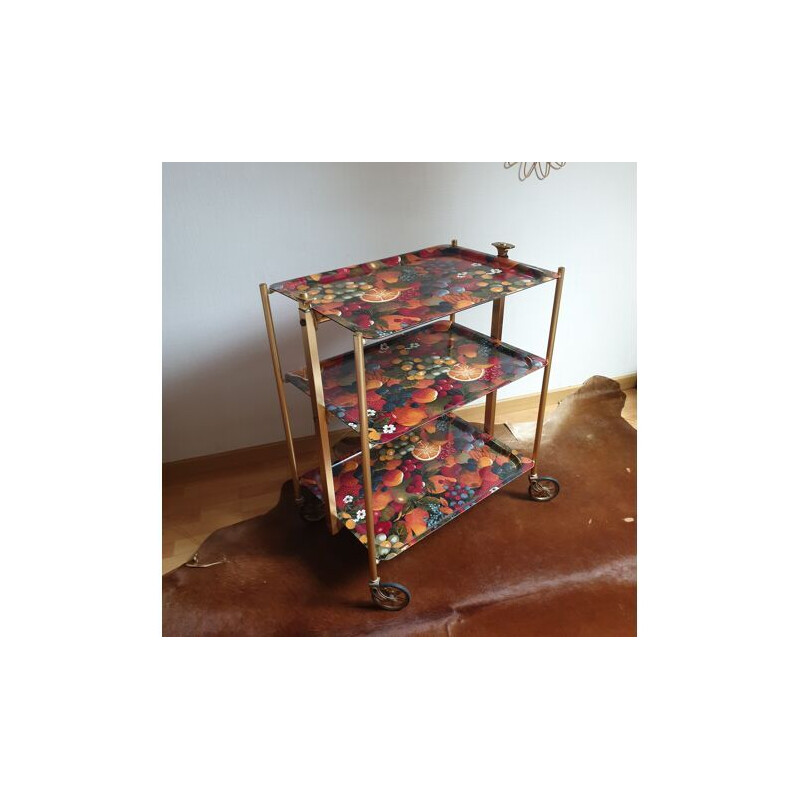 Vintage Textable Platex trolley, 1960