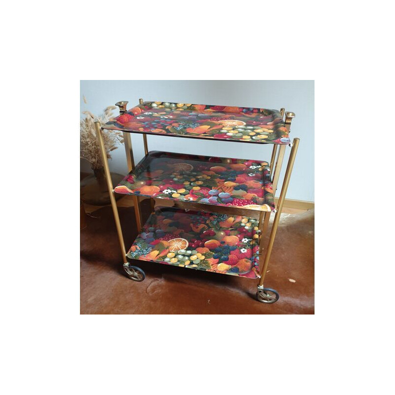 Vintage Textable Platex trolley, 1960