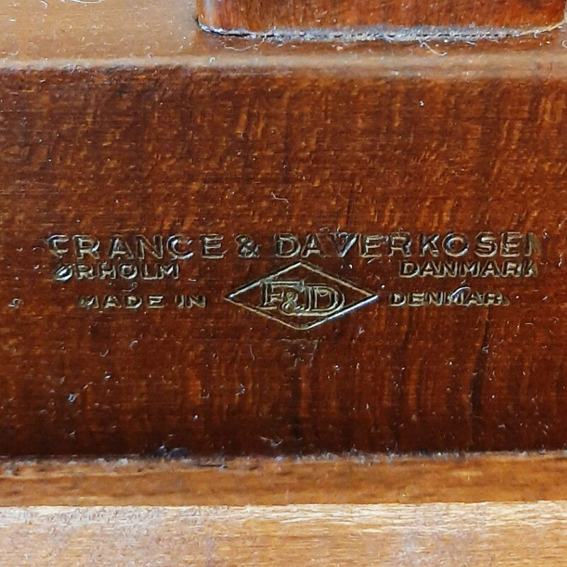 Canapé vintage par Ole Wanscher pour France & Daverkosen, Danemark 1950