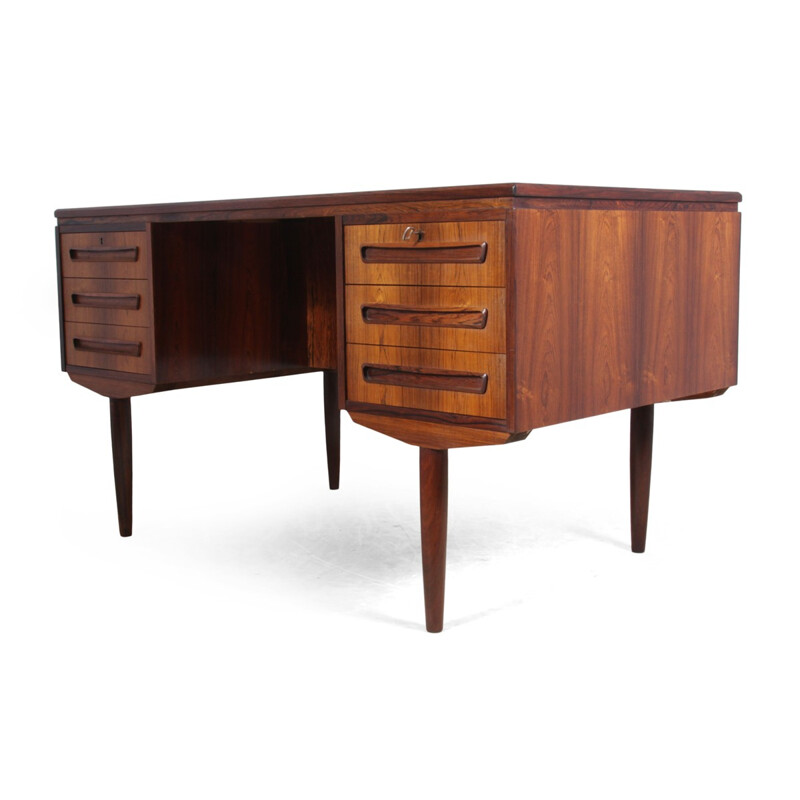 Bureau vintage Svenstrup en palissandre - 1960