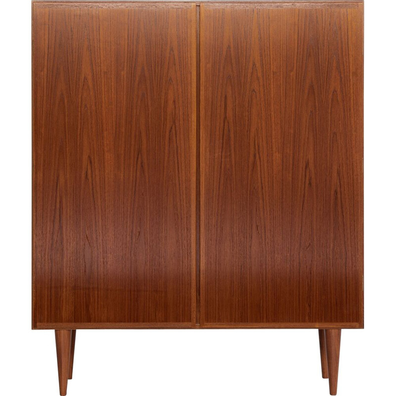 Mid century Danish cabinet with 2 doors in teak by Omann Jun, 1960s