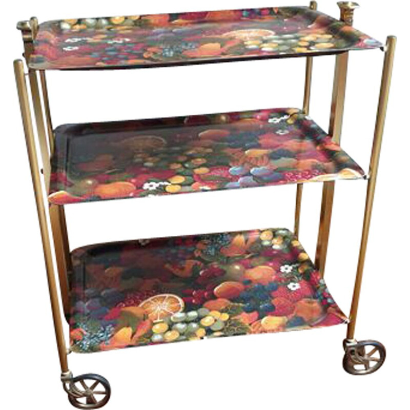 Vintage Textable Platex trolley, 1960