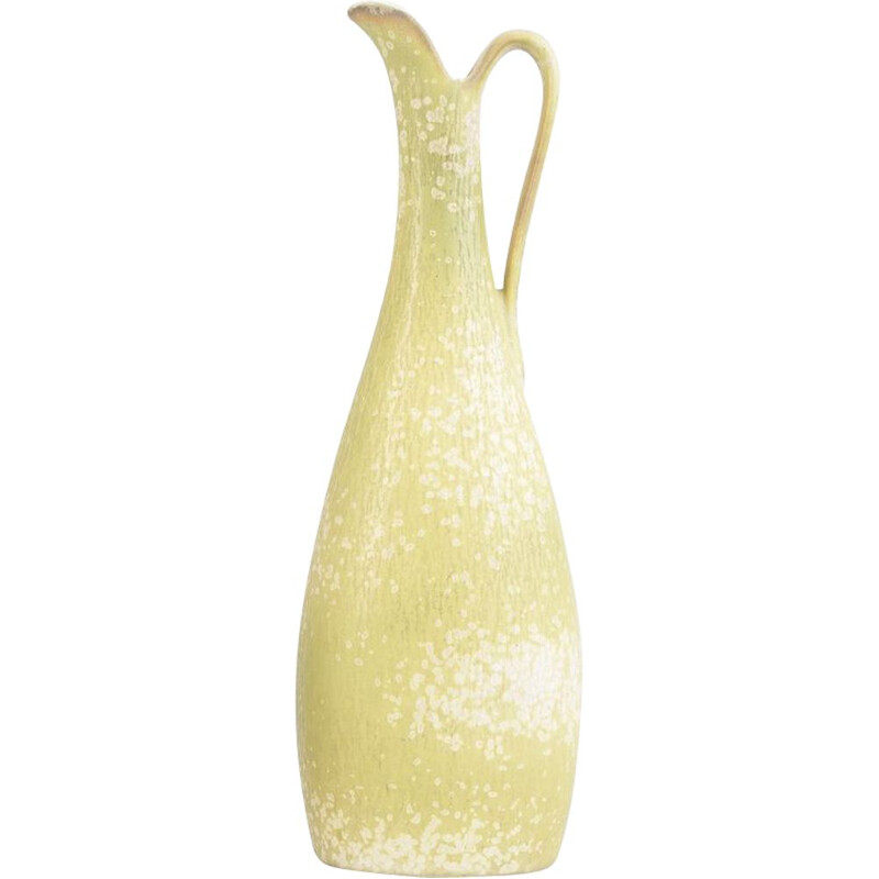 Vintage yellow jug by Gunnar Nylund, Sweden