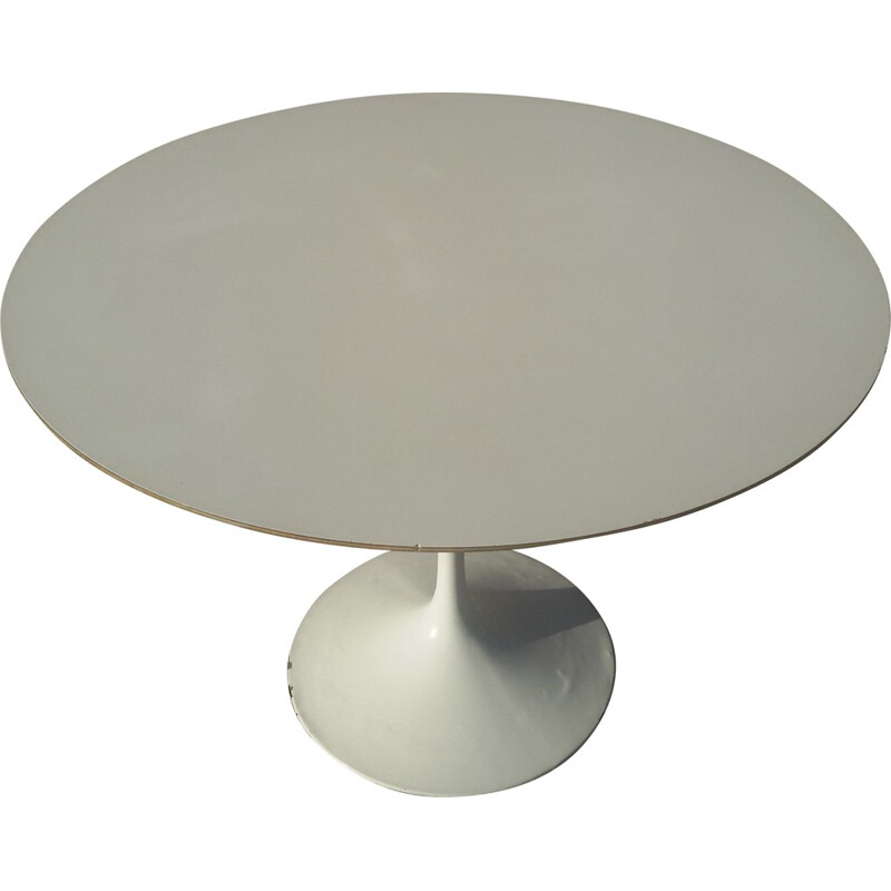 "Tulipe" white dining table, Eero SAARINEN - 1960s