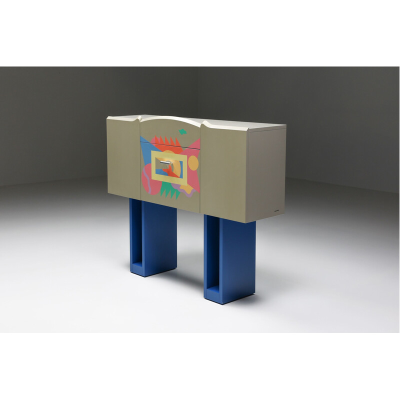 Mueble bar vintage Cantaride de Alessandro Mendini para Zanotta, 1984