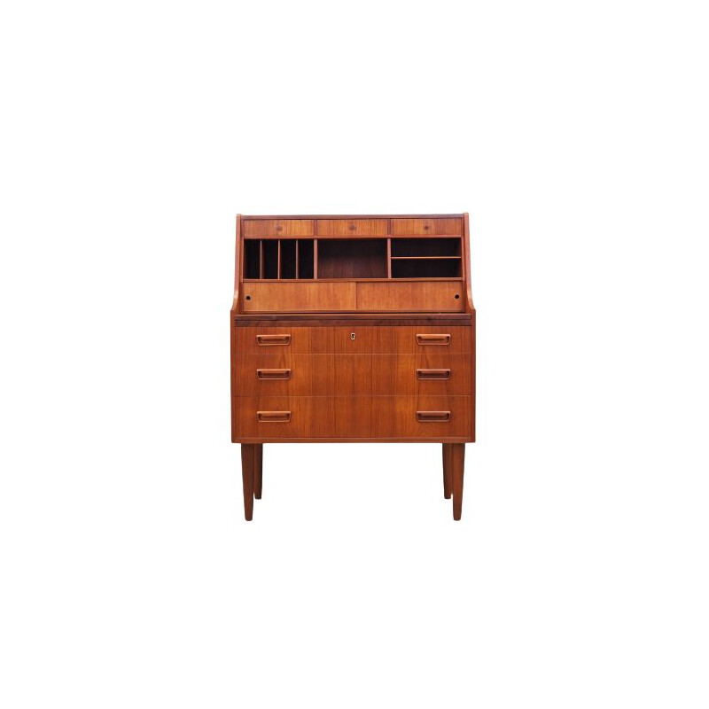 Teak vintage secretary, Denmark 1960s