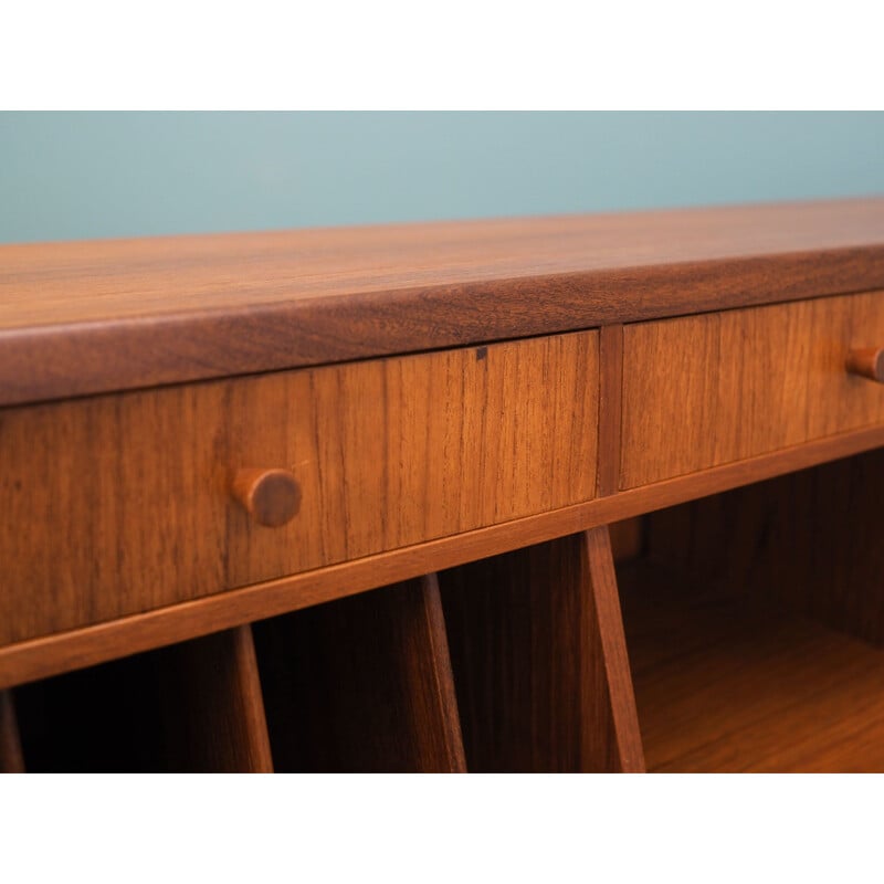 Teak vintage secretary, Denmark 1960s