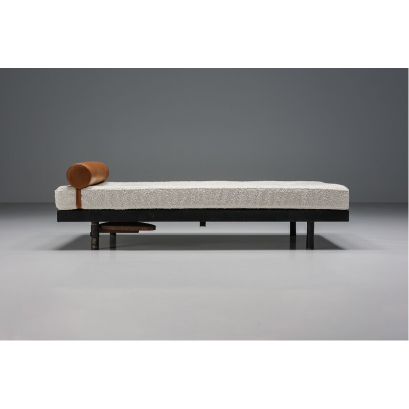 Vintage daybed by Jean Prouvé for Cité Cansado, 1950s