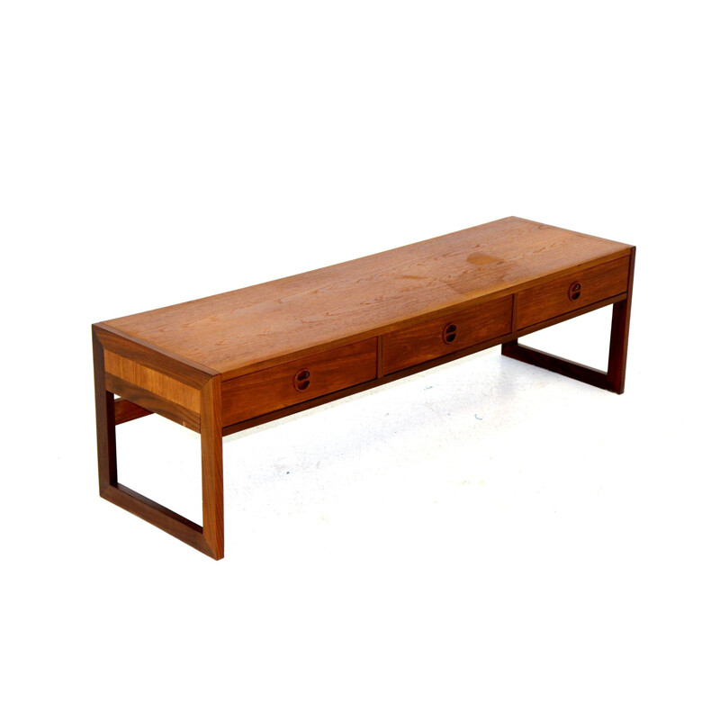 Vintage teak bench by Arne Wahl Iversen, Sweden 1960